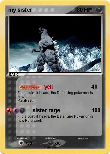 Pokemon my sister