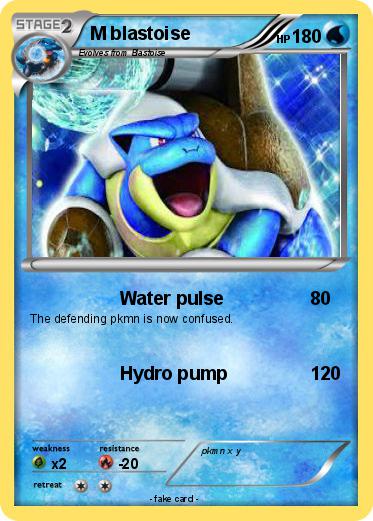 Pokemon M blastoise