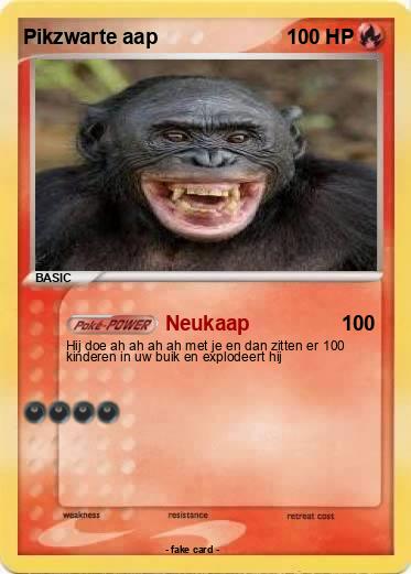 Pokemon Pikzwarte aap