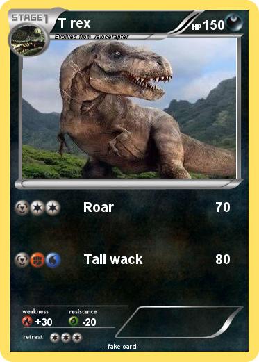 Pokemon T rex