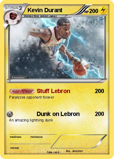 Pokemon Kevin Durant