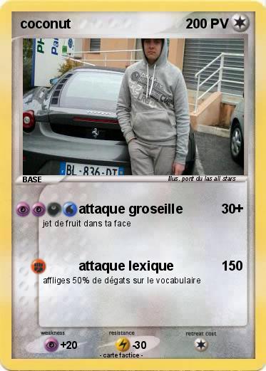 Pokemon coconut