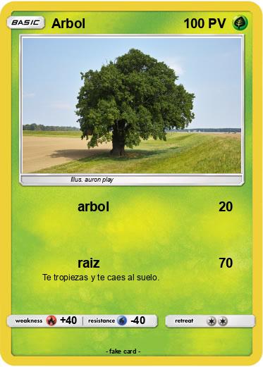 Pokemon Arbol