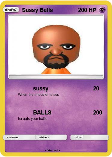 Pokemon Sussy Balls