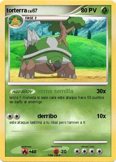 Pokemon torterra
