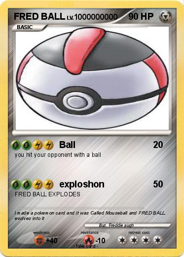 Pokemon FRED BALL