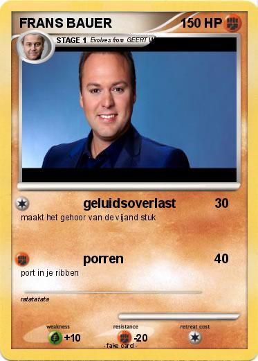 Pokemon FRANS BAUER