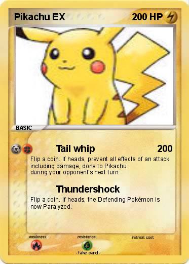 Pokemon Pikachu EX