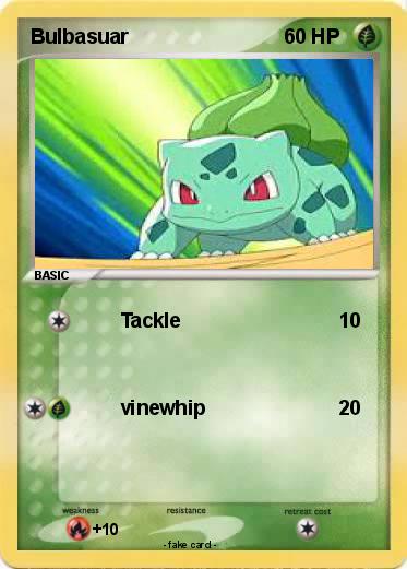 Pokemon Bulbasuar
