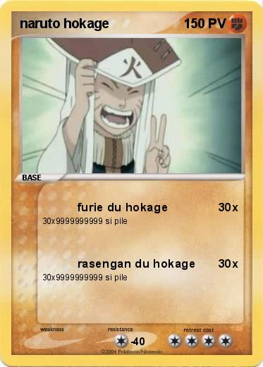 Pokemon naruto hokage