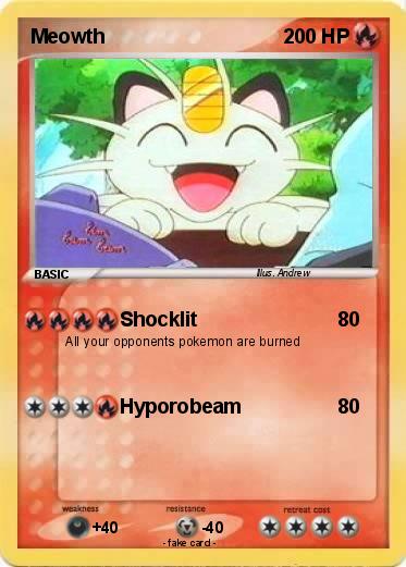 Pokemon Meowth