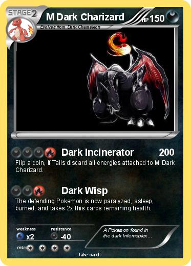 Pokemon M Dark Charizard