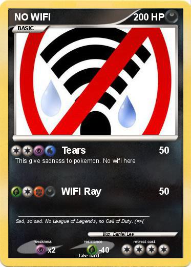 Pokemon NO WIFI
