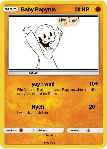 Pokemon Baby Papyrus