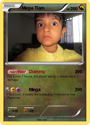 Pokemon Mega Tiam