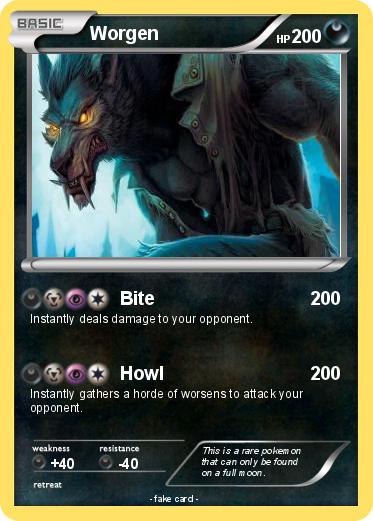 Pokemon Worgen