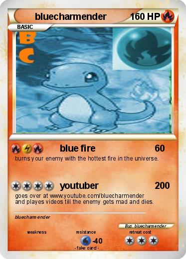 Pokemon bluecharmender