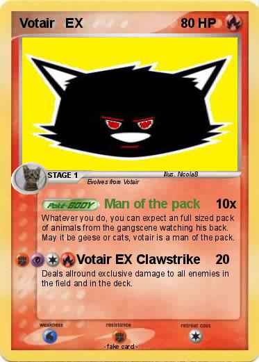 Pokemon Votair   EX