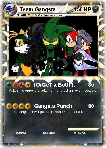 Pokemon Team Gangsta