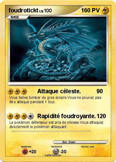 Pokemon foudrotickt