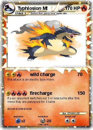 Pokemon Typhlosion M!