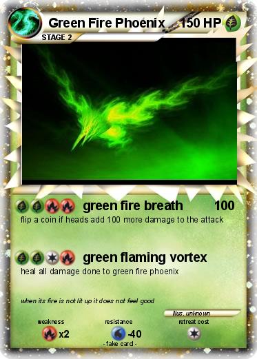 Pokemon Green Fire Phoenix