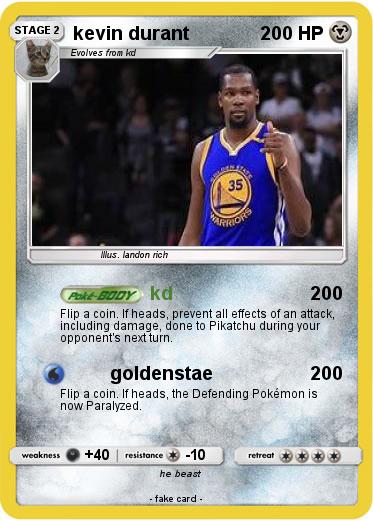 Pokemon kevin durant