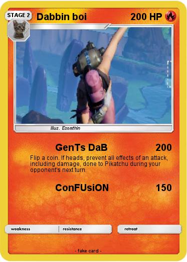 Pokemon Dabbin boi