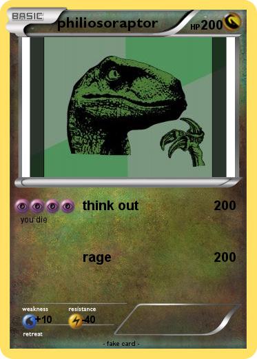 Pokemon philiosoraptor