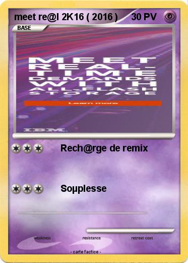Pokemon meet re@l 2K16 ( 2016 )