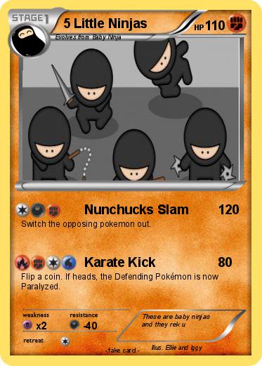 Pokemon 5 Little Ninjas