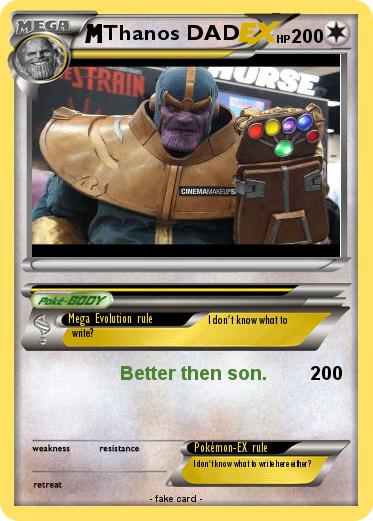 Pokemon Thanos DAD