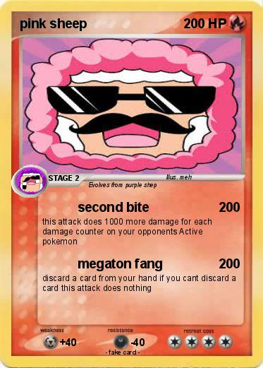 Pokemon pink sheep