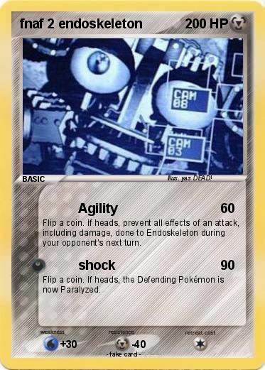 Pokemon fnaf 2 endoskeleton