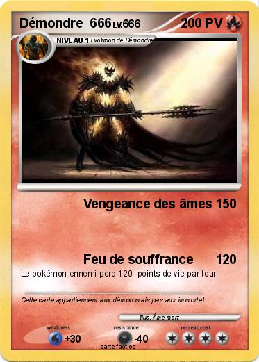 Pokemon Démondre  666