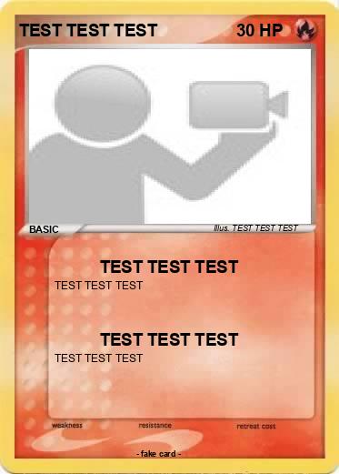 Pokemon TEST TEST TEST