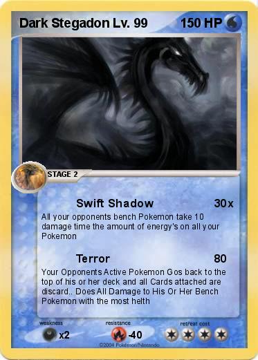 Pokemon Dark Stegadon Lv. 99