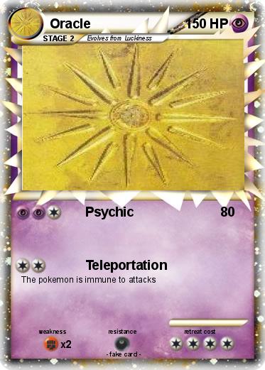 Pokemon Oracle