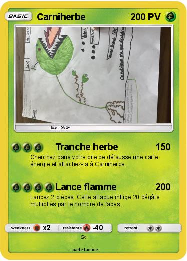 Pokemon Carniherbe