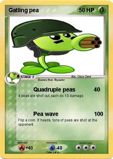 Pokemon Gatling pea