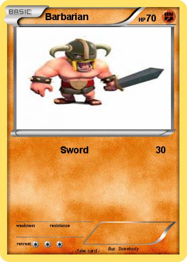 Pokemon Barbarian