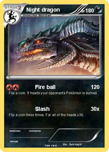 Pokemon Night dragon