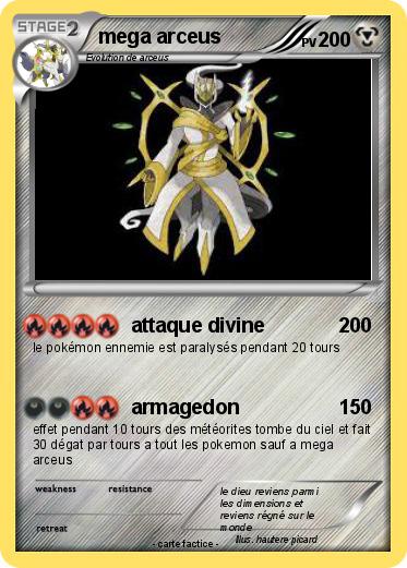 Pokemon mega arceus