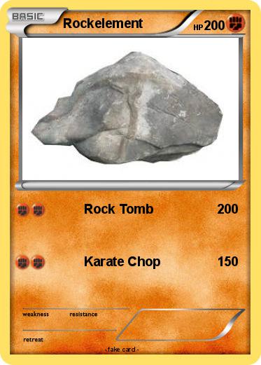 Pokemon Rockelement