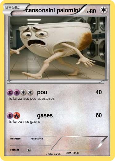 Pokemon cansonsini palomini