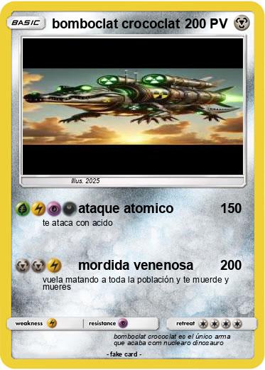 Pokemon bomboclat crococlat