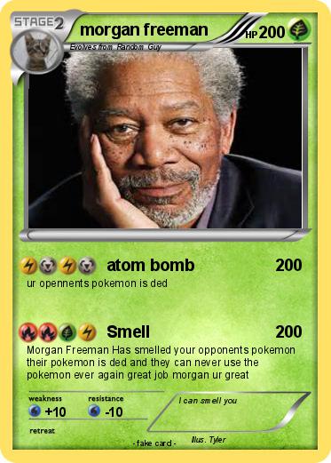 Pokemon morgan freeman
