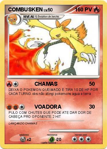 Pokemon COMBUSKEN