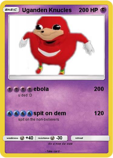 Pokemon Uganden Knucles
