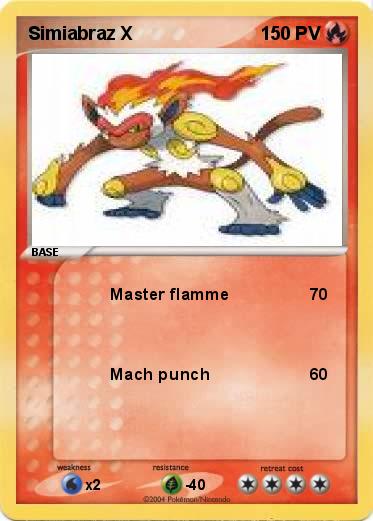 Pokemon Simiabraz X